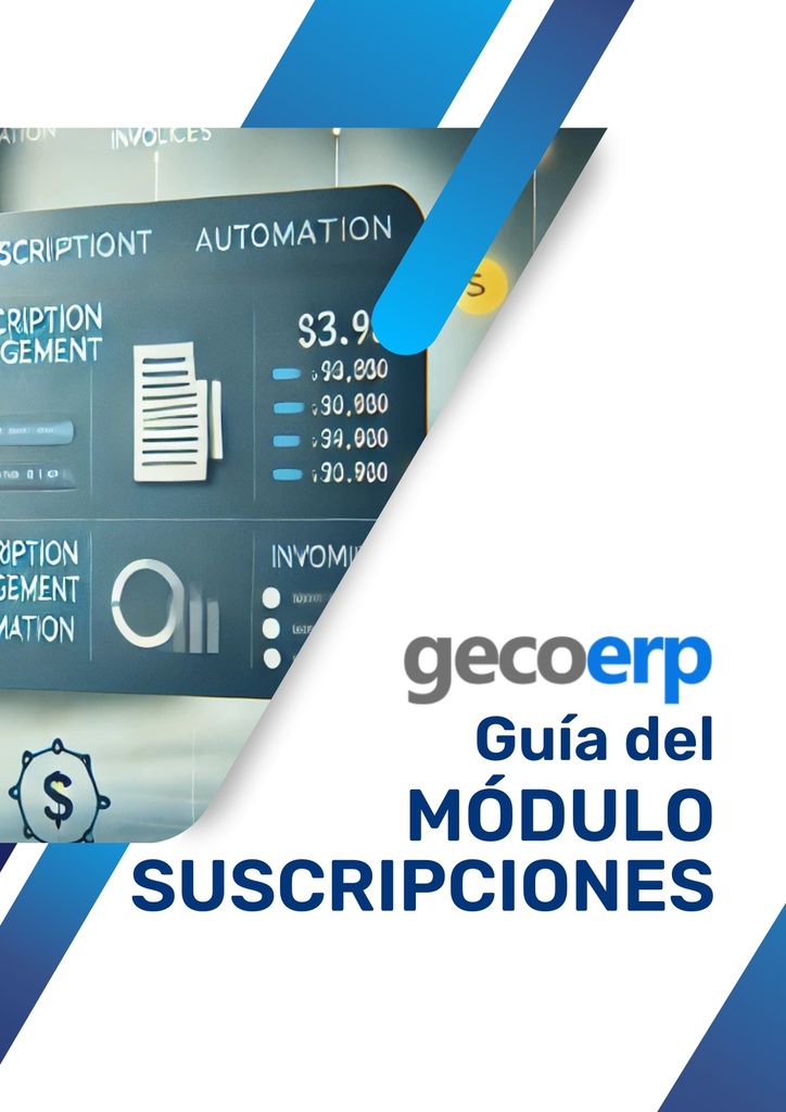 Guía del Módulo Suscripciones